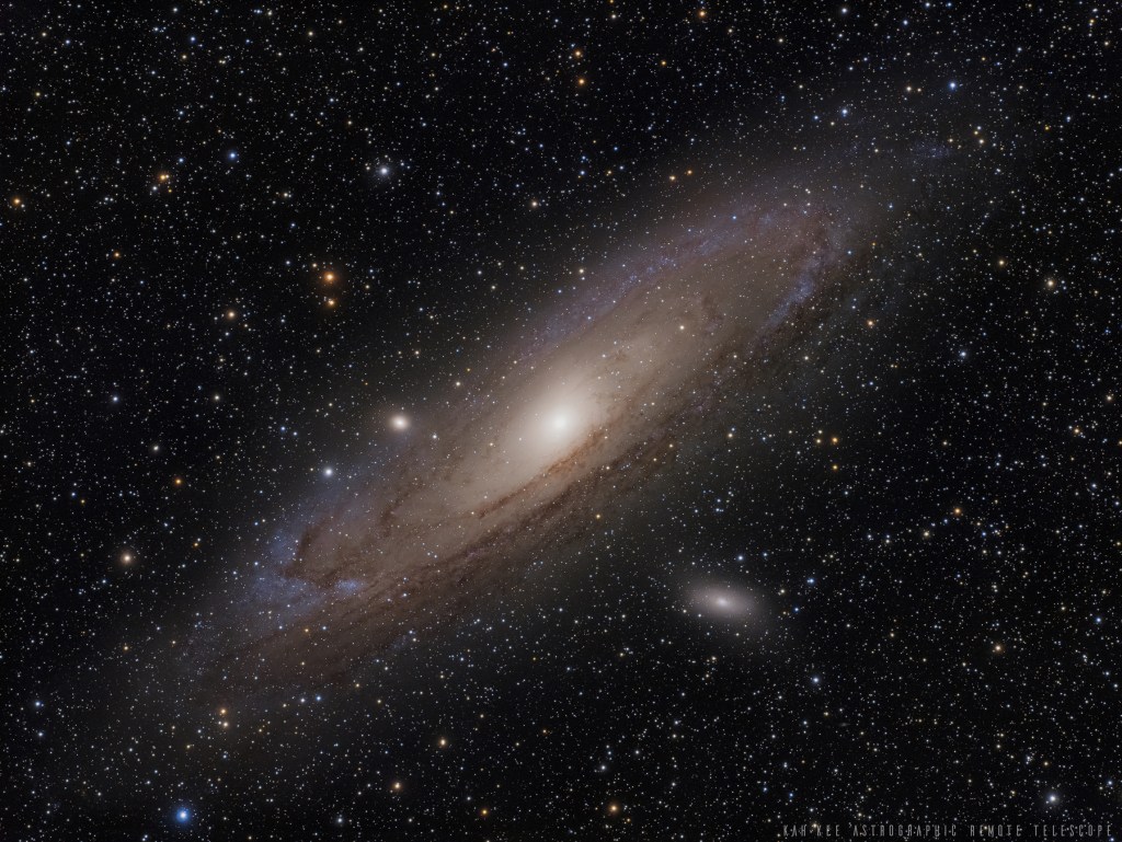 Spiral galaxy Andromeda